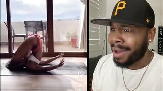 Her yoga ????????‍♀️ routine will make you LOVE this song! | TFLA