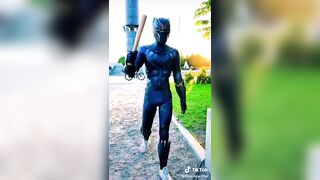 Black Panther Taught The Fake Bodybuilder!!! BLACK PANTHER TIK TOK COMPILATION