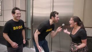 Billy On The Street: Paul Rudd Loves BROS