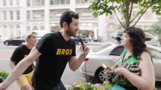 Billy On The Street: Paul Rudd Loves BROS