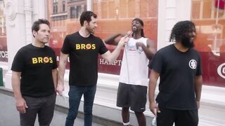 Billy On The Street: Paul Rudd Loves BROS