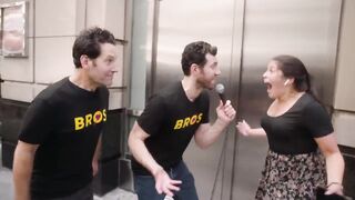 Billy On The Street: Paul Rudd Loves BROS