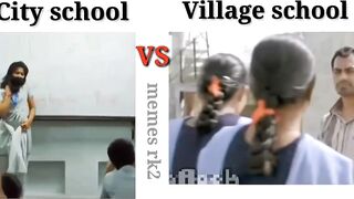 City school Vs village school dance || funny memes????????