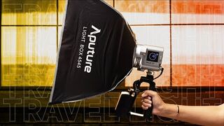 Travel Light | The Light Box 45x45 & COB 60 Handheld Bracket