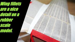 Fabrication of Wing Fillets for Rubber Powered Scale Models