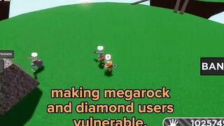 This Is How You Can K1ll A Megarock/Diamond User On Slap Battles Roblox