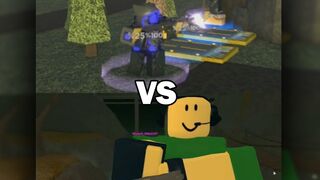 Green Scout Vs Accelerator (Tower Defense SImulator) | Roblox