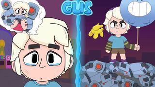 GUS ORIGIN STORY - BRAWL STARS ANIMATION