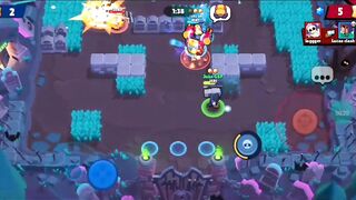 Brawl stars jogando em 3 modos