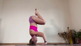 Headstand Alignment and Balance Tutorial Yoga and Fitness