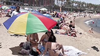 Beach Barceloneta????????Barcelona beach walk