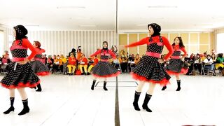 POLKA DOT BIKINI | Line Dance | Choreo by Wil Bos | KOMPETISI LINE DANCE | DIAN RIRIS PRODUCTION