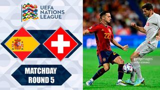 Spain vs Switzerland | UEFA Nations League 2022/23 | LIVE STREAM | All Goals & Highlights