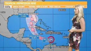 Weather: Looking toward next week, different models of the storm