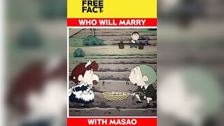 who will marry with masao in shinchan anime series | #shorts #freefacts #shinchan