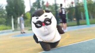 【Bamboo Panda ❤】smooth dance lol ???????? | Short Animation | Funny Panda Cartoon