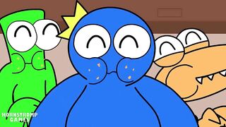 Pink & Yellow Are So Sad With Blue - Rainbow Friends Animation