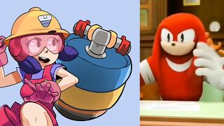 Knuckles rates heroes from the game Brawl stars