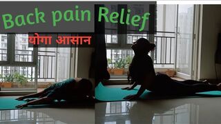 yoga stretching for Back pain Relief | योगा आसन कमर दर्द मे आराम | Daily stretching