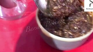 Dashain Special Garlic chilli pickle || tiktok viral Pickle /// खुर्सानी र लसुन को पिरो अचार |||