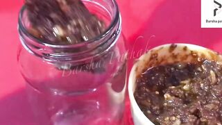 Dashain Special Garlic chilli pickle || tiktok viral Pickle /// खुर्सानी र लसुन को पिरो अचार |||