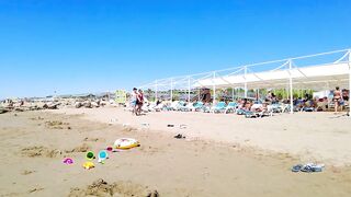???????? ANTALYA SIDE KUMKOY beach walk MIRAMARE , LUNA BLANCA TURKIYE #turkey #side #antalya #beach