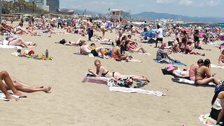 Barcelona beach walk, beach Sant Miquel ????????