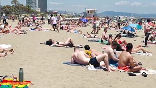 Barcelona beach walk, beach Sant Miquel ????????