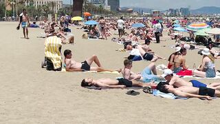 Barcelona beach walk, beach Sant Miquel ????????