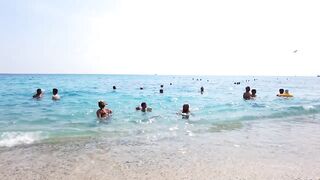ANTALYA /ALANYA CLEOPATRA BEACH WALK TURKIYE #turkey #alanya #antalya #cleopatra #kleopatra #beach