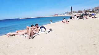 Barcelona Beach Walk Spain 2022 - This is the right place to relax