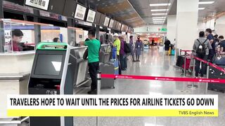 Taiwanese people hesitant to travel abroad as ticket prices soar