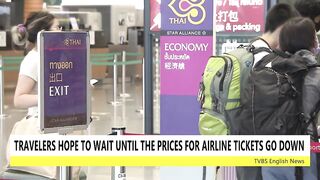Taiwanese people hesitant to travel abroad as ticket prices soar