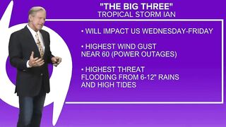 Models: Where will the worst weather be during Ian? | Sept. 25 at 6pm