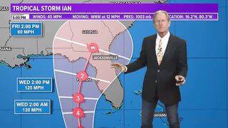 Models: Where will the worst weather be during Ian? | Sept. 25 at 6pm