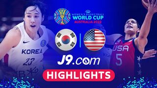 Korea ???????? - USA ???????? | Game Highlights - #FIBAWWC 2022