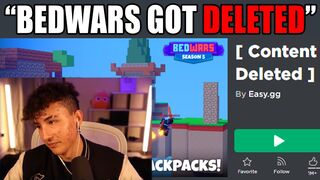 ROBLOX BEDWARS GOT DELETED