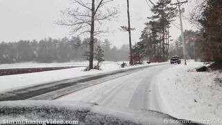 Winter Storm Causes Travel Headache Across Massachusetts - 2/25/2022