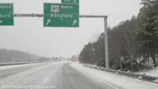 Winter Storm Causes Travel Headache Across Massachusetts - 2/25/2022