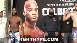 "ONLYFANS" CHRIS COLBERT (128.8) VS. (129.6) WEIGH-IN & FINAL FACE OFF