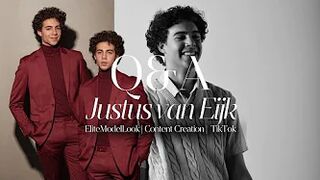 Q&A Elite Model Look | Justus van Eijk