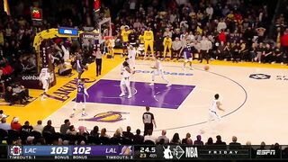 Final 1:46 WILD ENDING Lakers vs Clippers ????????