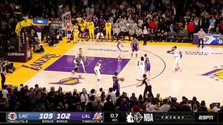 Final 1:46 WILD ENDING Lakers vs Clippers ????????