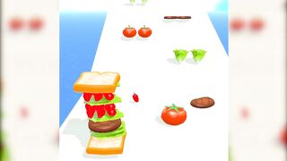 ✅ Sandwich Run Game Max Levels All Gameplay Free Android iOS Gaming VZOQLER