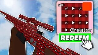 HOW TO GET THE RARE CREATOR SKIN IN ROBLOX ARSENAL..