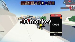 arsenal but everything is unusual monkey with drip? roblox arsenal