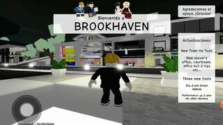 Mi primer video os enseño a robar el banco de Brookhaven-roblox