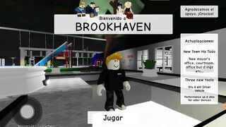 Mi primer video os enseño a robar el banco de Brookhaven-roblox