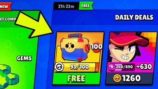 I't???? GIFTS FOR ME?!?! FROM SUPERCELL?????? - Brawl stars