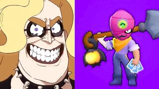 Mr Incredible becoming Canny (WITCH Shelly) Brawl stars